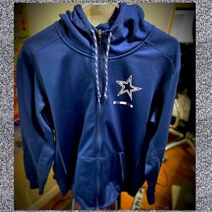 Dallas Cowboys Nike Zip Up Hoodie Size M